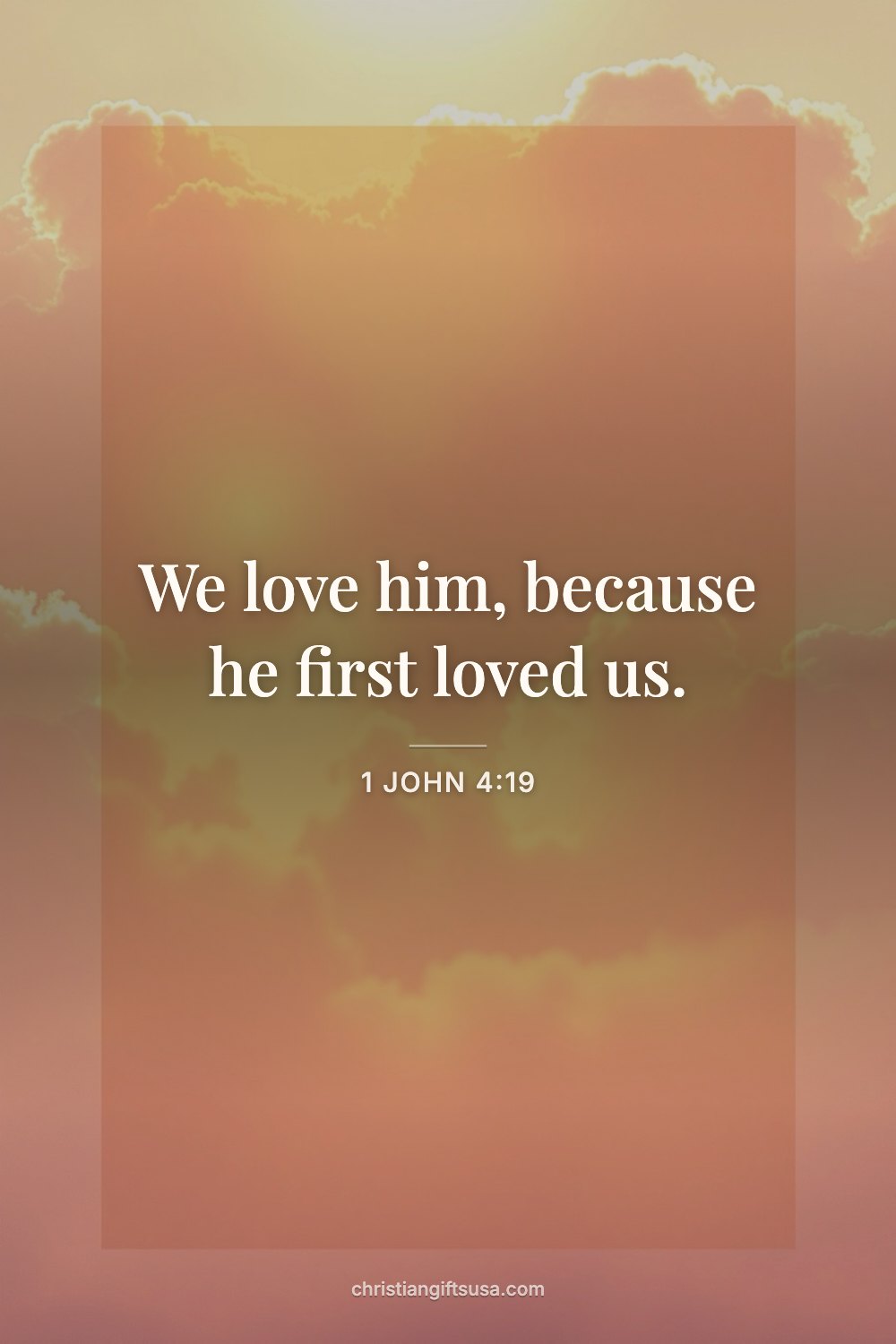 1 John 4:19 wallpaper