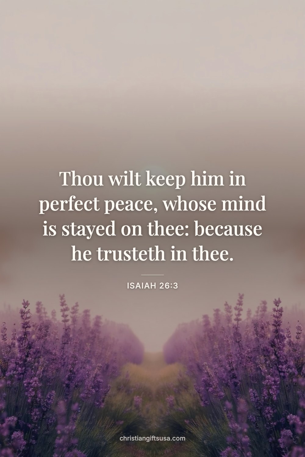 Isaiah 26:3 wallpaper