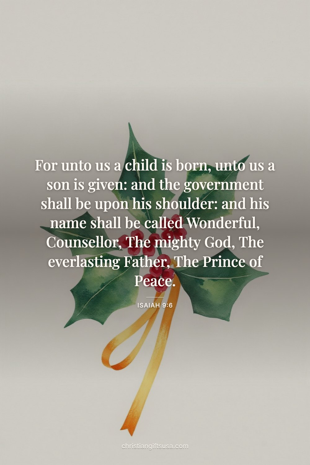 Isaiah 9:6 wallpaper