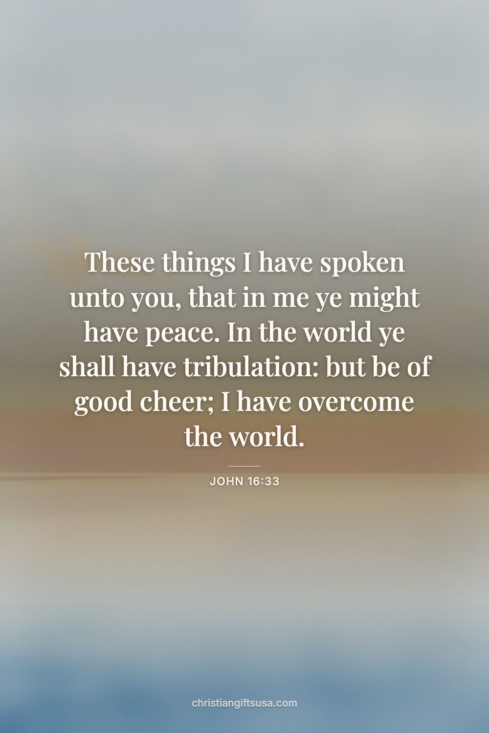 John 16:33 wallpaper
