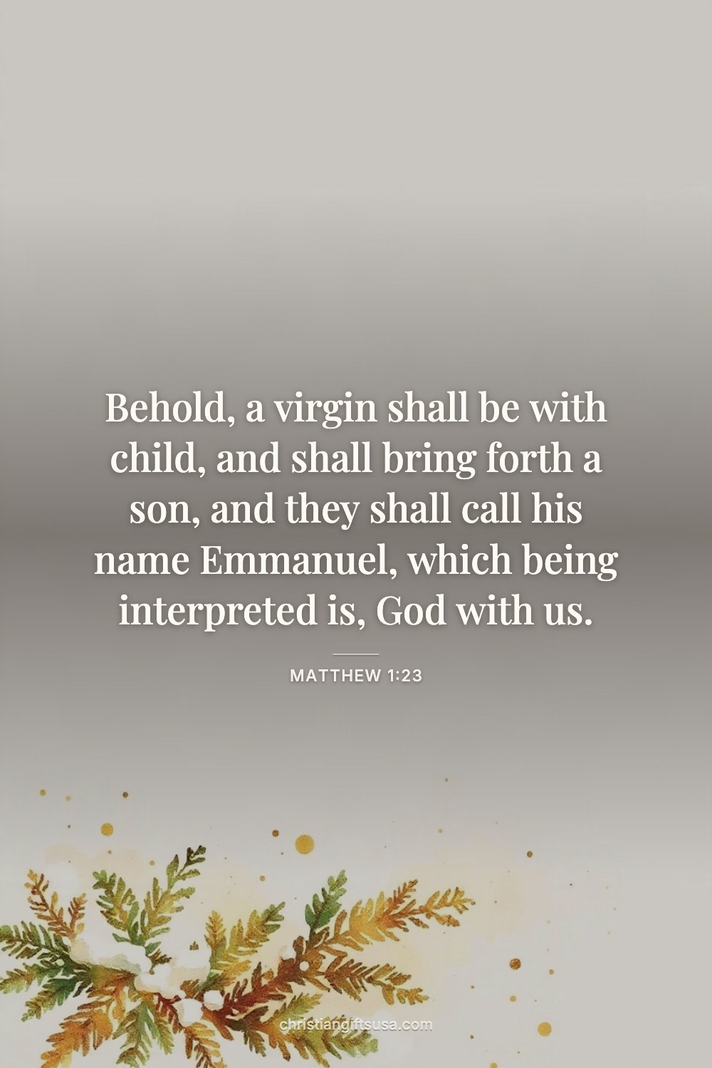 Matthew 1:23 wallpaper