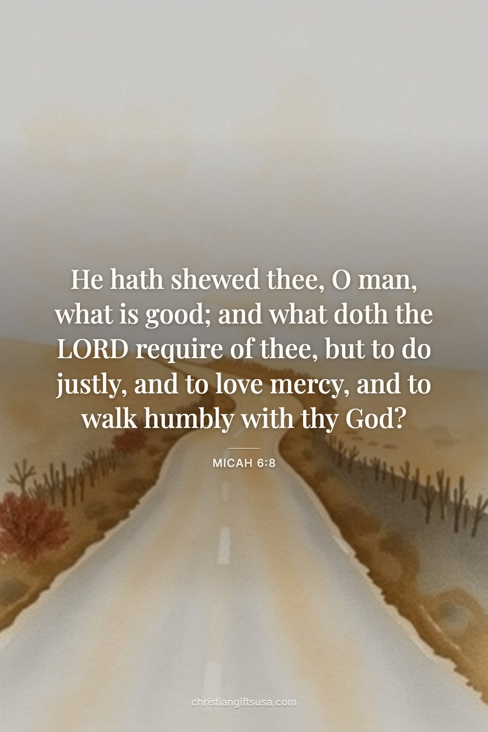 Micah 6:8 wallpaper
