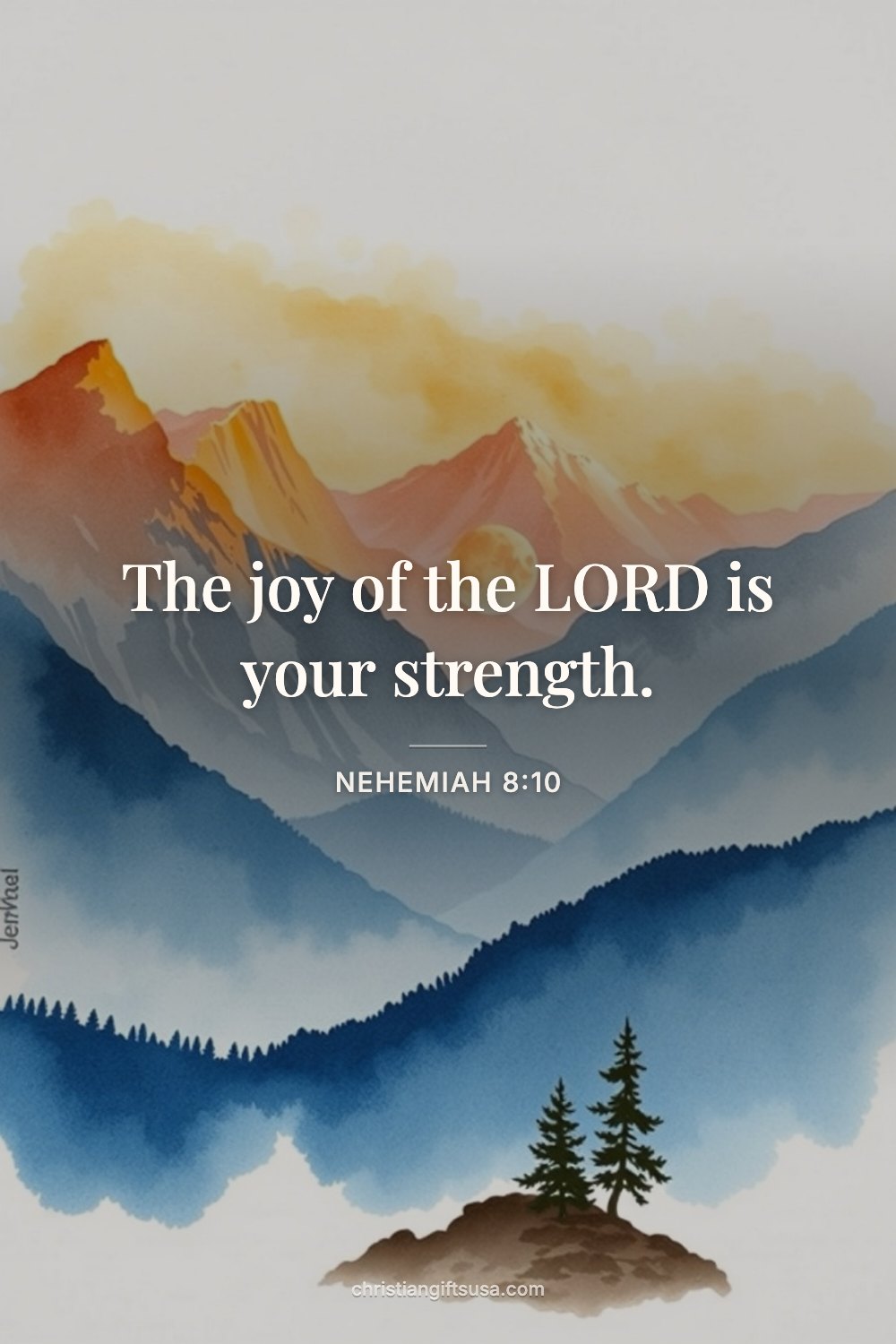 Nehemiah 8:10 wallpaper