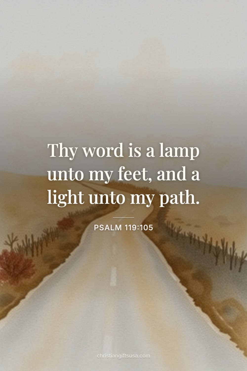 Psalm 119:105 wallpaper
