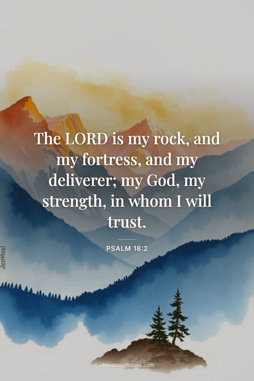 Psalm 18:2 wallpaper