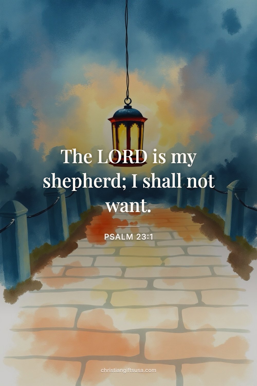 Psalm 23:1 wallpaper