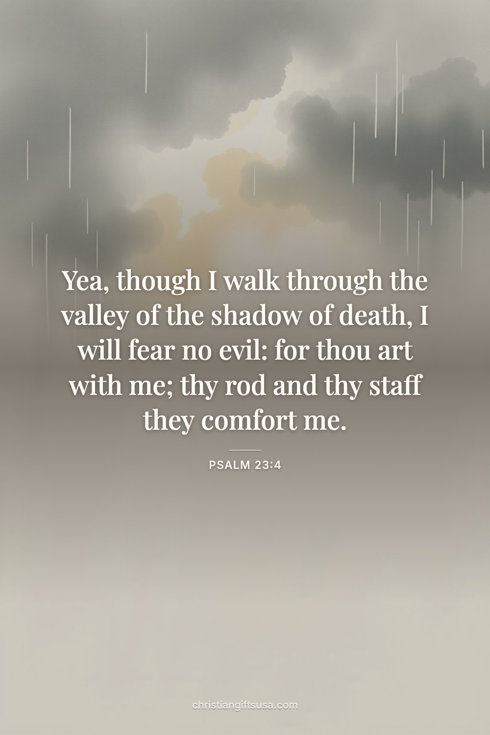Psalm 23:4 wallpaper